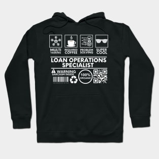 Loan Operations Specialist black Hoodie